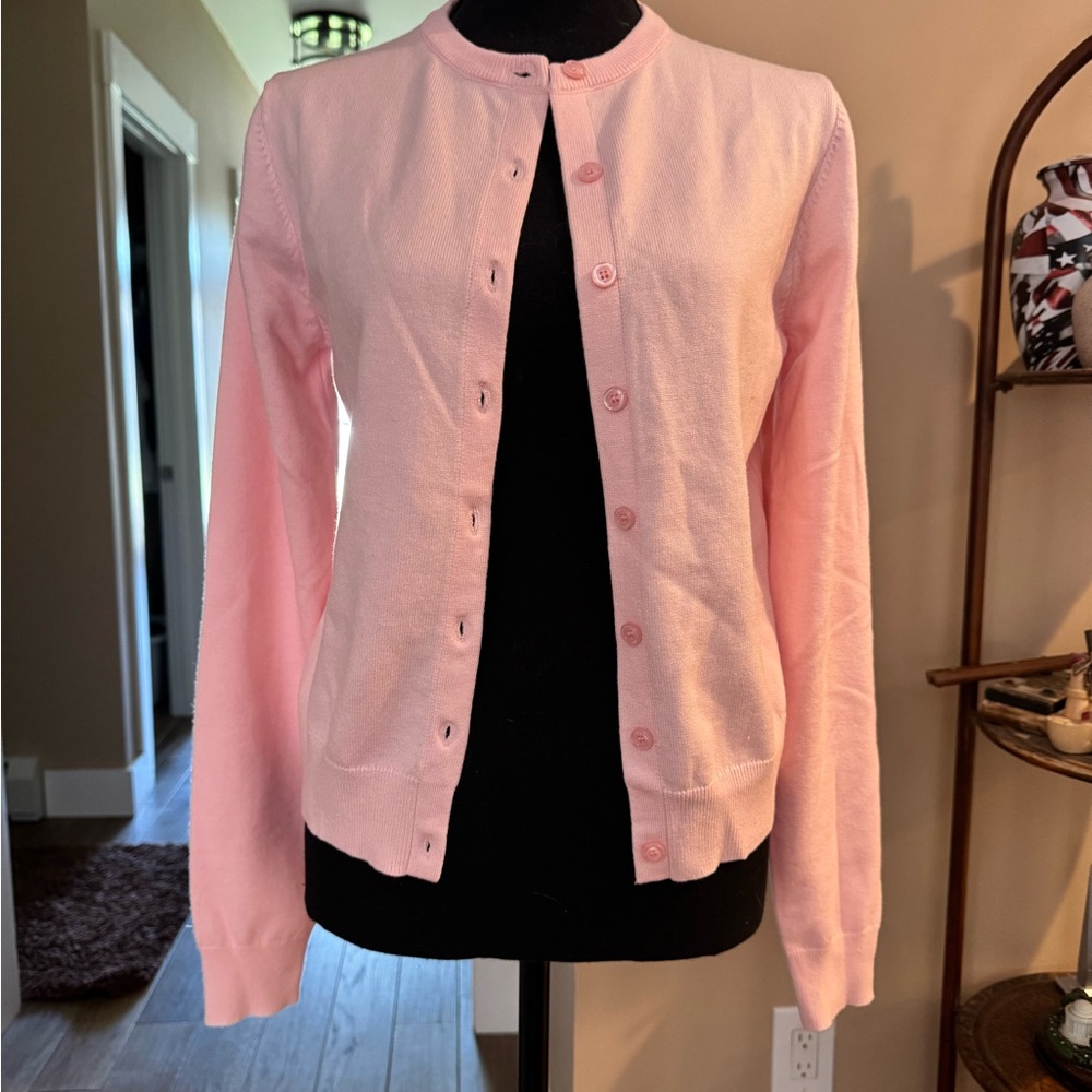 Edikted Pink Knit Jacket with Slim Tailored Fit